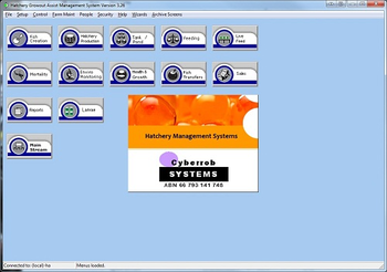Hatchery Management System screenshot