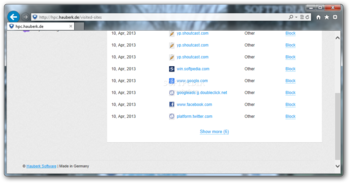 Hauberk Parental Control screenshot 4