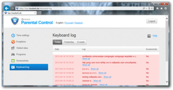 Hauberk Parental Control screenshot 6