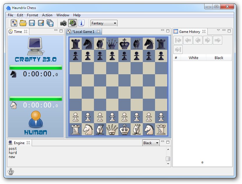 Haundrix Chess - Jogo de Xadrez gratuito para Windows e Linux