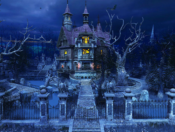 Haunted House 3D Screensaver screenshot