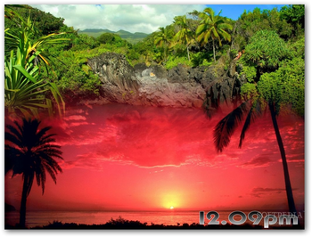 Hawaiian Isles Free Screensaver screenshot