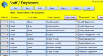 Hazardous Substances Assessment Management screenshot 5