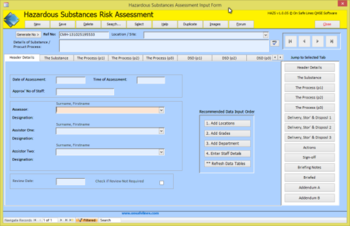 Hazardous Substances Assessment Management screenshot 7