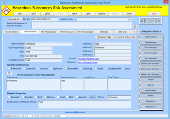HAZS - Hazardous Substances Risk Assessment Management screenshot 6