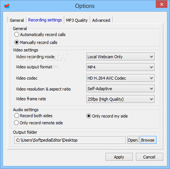 HD Call Recorder for Skype screenshot 5