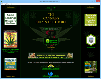HD Cannabis Strain Directory screenshot