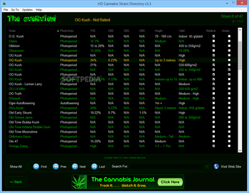 HD Cannabis Strain Directory screenshot 4