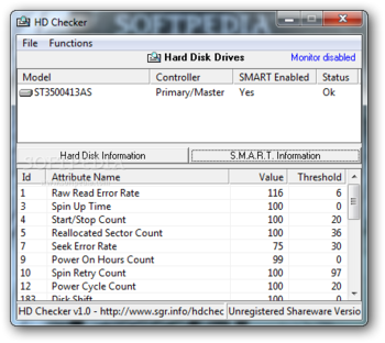 HD Checker screenshot 2
