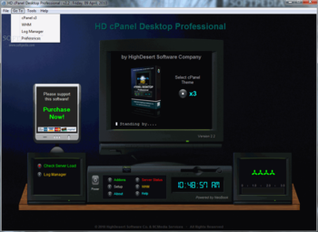 HD cPanel Desktop Professional screenshot