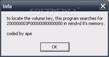 hd-dvd volume key finder screenshot 2