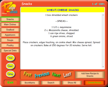 HD Recipe Locker screenshot