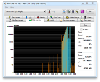 HD Tune screenshot 2