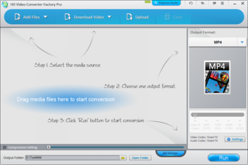 HD Video Converter Factory Pro screenshot