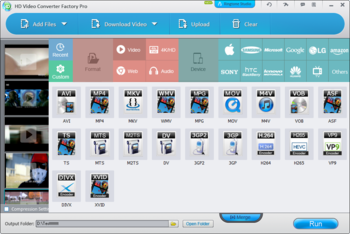 HD Video Converter Factory Pro screenshot 3