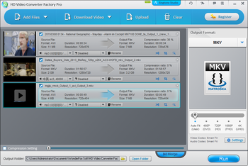 HD Video Converter Factory Pro screenshot 2