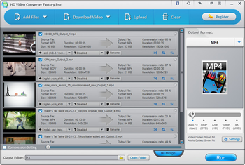 HD Video Converter Factory Pro screenshot 4