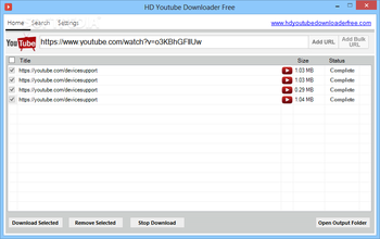 HD YouTube Downloader Free screenshot