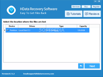 HData Recovery screenshot 2