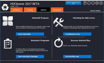 HDCleaner 2017 screenshot 3