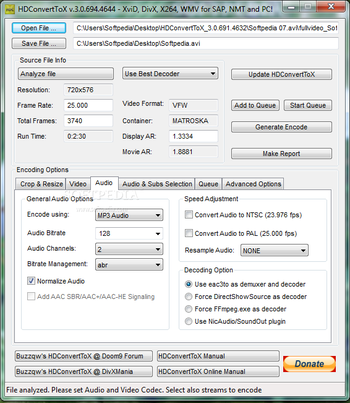 HDConvertToX screenshot 6