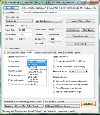 HDConvertToX screenshot 7