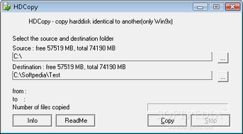 HDCopy screenshot