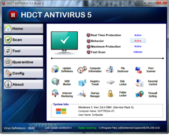 HDCT ANTIVIRUS screenshot