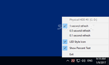 HDD Activity Gauge/LED Tray Icon screenshot 4