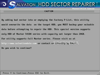 HDD Bad Sectors Repair screenshot 3