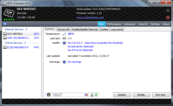 HDD Guardian Portable screenshot