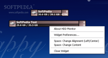 HDD Monitor screenshot