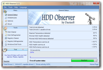 HDD Observer screenshot 2
