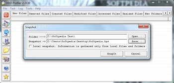 HDD-Profiler screenshot