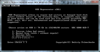 HDD Regenerator screenshot 3