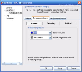 HDD Thermometer screenshot 2