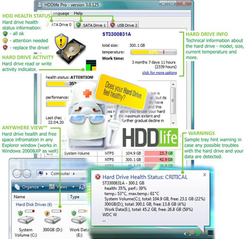 HDDlife screenshot 3