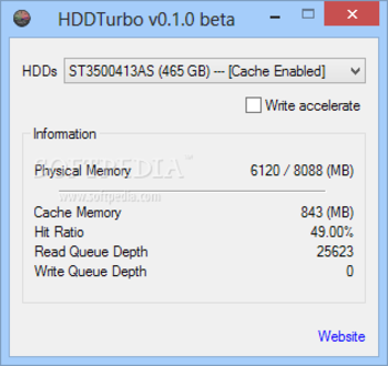 HDDTurbo screenshot