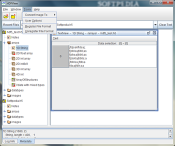 HDFView screenshot 3