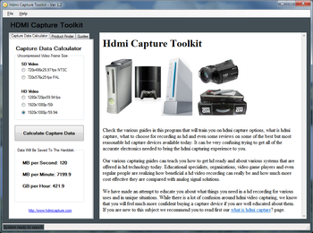 Hdmi Capture Toolkit screenshot