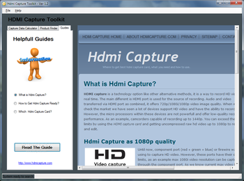 Hdmi Capture Toolkit screenshot 3