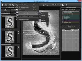 HDR projects darkroom screenshot 7
