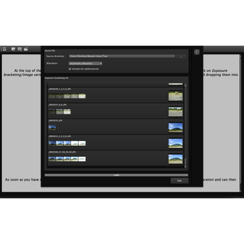 HDR Projects Darkroom screenshot
