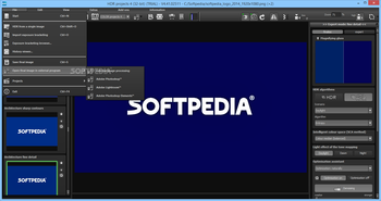 HDR projects screenshot 2