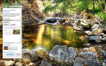 HDR Stream Creek screenshot