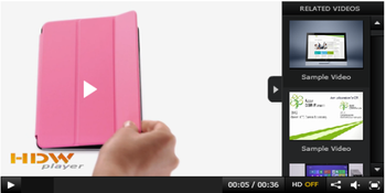HDW Player For Wordpress screenshot