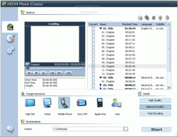 HDX4 Movie Creator screenshot