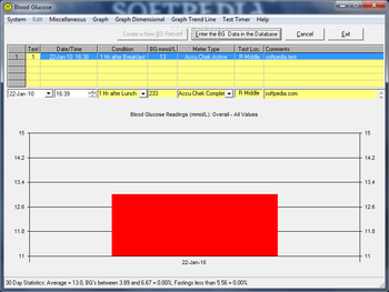 Health Diabetic Software screenshot 2