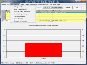 Health Diabetic Software screenshot 3