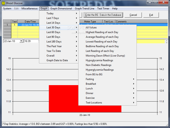 Health Diabetic Software screenshot 4